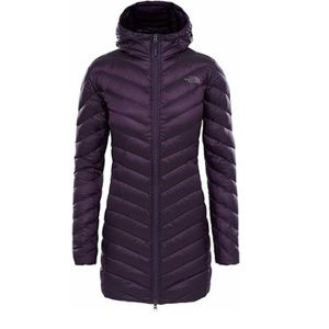 Last call! NORTH FACE travail Parka dark purple